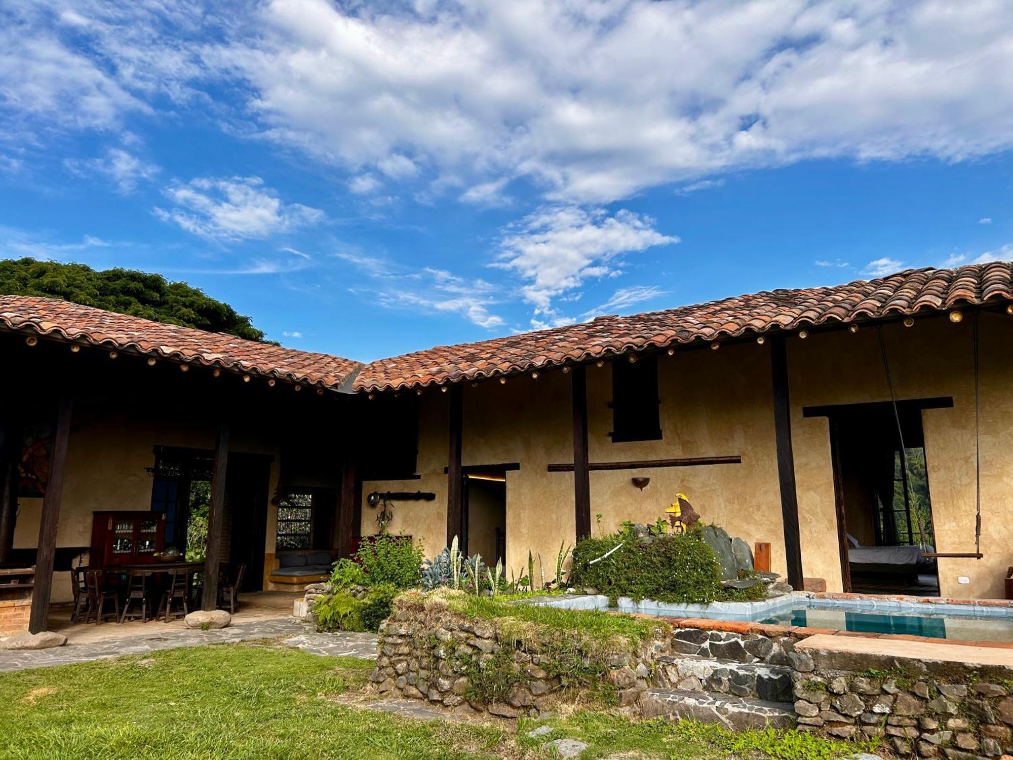 Cabanas En La Montana Viga Vieja San Peregrino Buitenkant foto